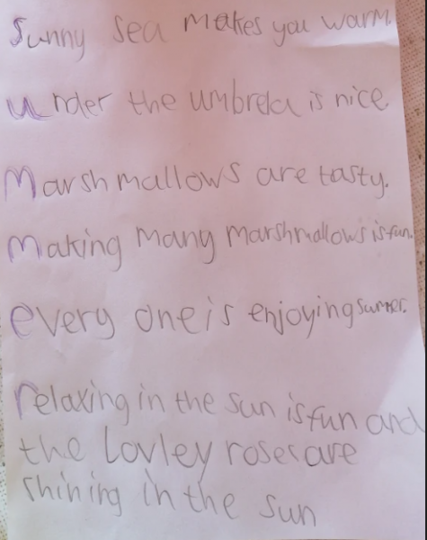 Summer Acrostic Poems